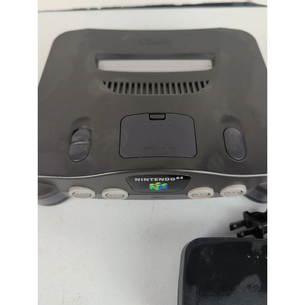 Nintendo 64 home video game console bundle. untested Powers On Read